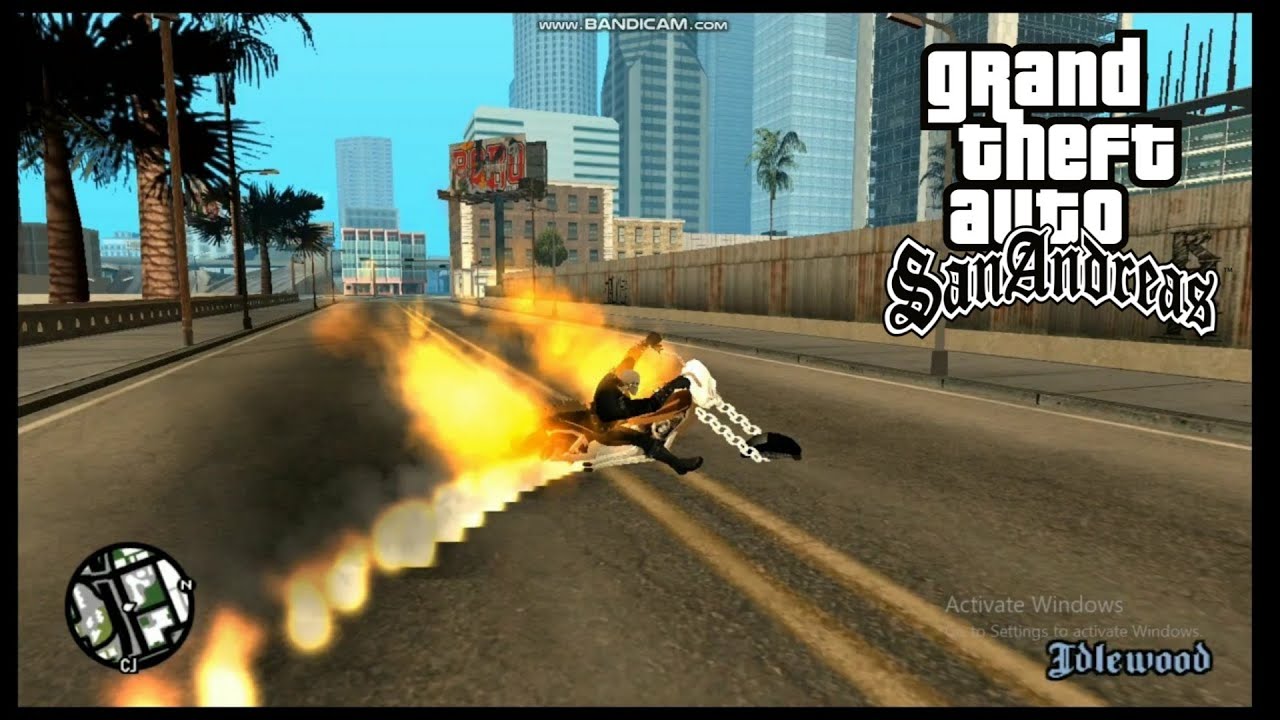 how to install ghost rider mod gta sa android